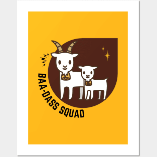 Baa-dass Squad Posters and Art